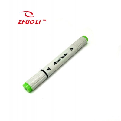 Flat  Dual end art drawing marker pen multi-color art maker factory oil based ink drawing maker