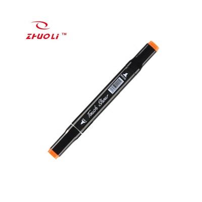 Dual tip art drawing marker pen multi-color art maker factory oil based ink drawing maker